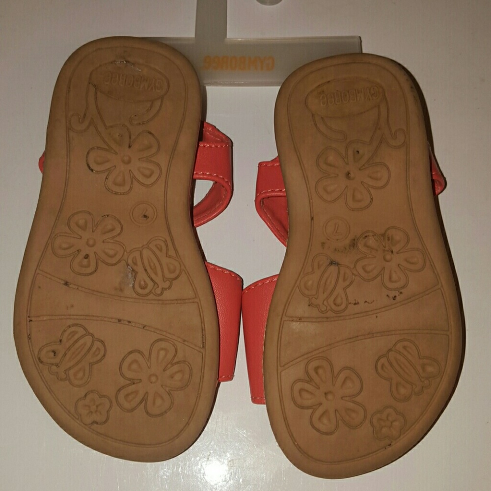 Gymboree unicorn sandals size toddler 7 - Picture 3 of 4